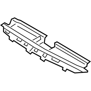 Hyundai 86356-F3500 GARNISH Assembly-Rad Grille,UPR