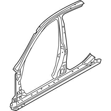 Hyundai 71130-3M000 Reinforcement Assembly-Side Outer LH