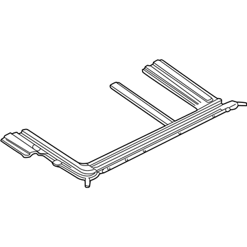 Hyundai 81620-38001 Frame Assembly-SUNROOF