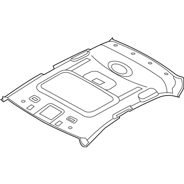 Hyundai 85410-F3000-XUG Headlining Assembly