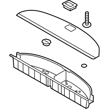 Hyundai 85715-4Z000-RYN Luggage Assembly-Center Box