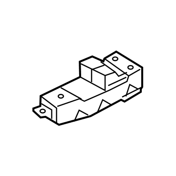 Hyundai 93580-D2500-VCA Switch Assembly-RR P/WDO Sub LH