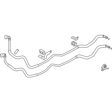 Hyundai Genesis G80 Oil Cooler Hose - 25470-T1250