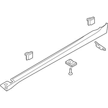 Hyundai 87752-3V000 Moulding Assembly-Side Sill,RH