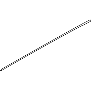 Hyundai 83850-S8000 MOULDING Assembly-RR Dr Frame,LH