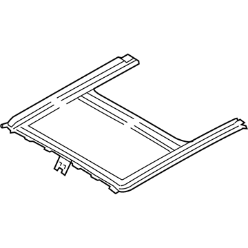 Hyundai 81620-1E000 Frame Assembly-SUNROOF