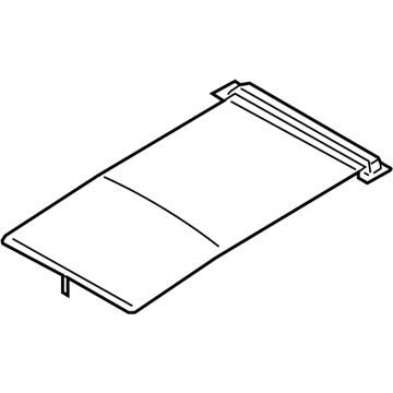 Hyundai 81670-S1010-YGE Roller Blind Assembly-Panoramaroof