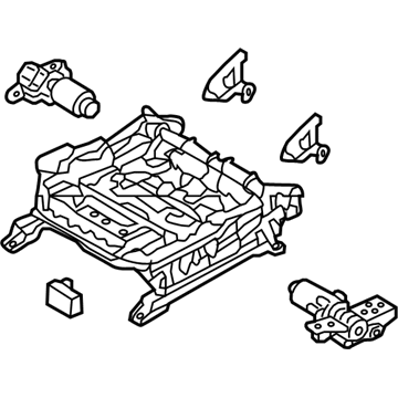 Hyundai 88500-A5750-RY Adjust Assembly-Front Seat Driver