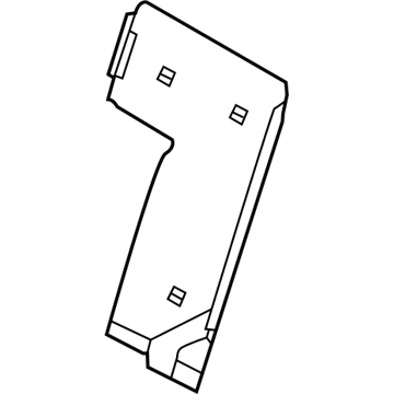 Hyundai 89416-1R001 Back Cover Assembly-Rear Seat,RH