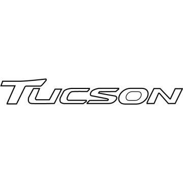 Hyundai Tucson Emblem - 86310-N9000