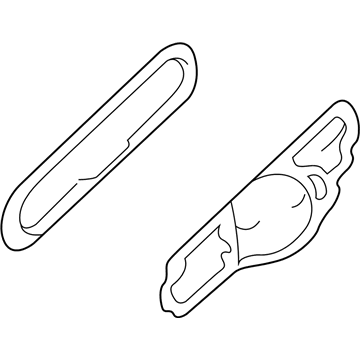 Hyundai 92420-2D250 Lens & Housing Assembly,RH