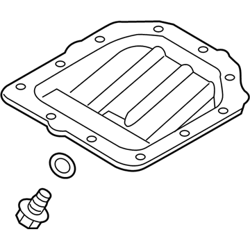 Hyundai Accent Oil Pan - 21510-2B040