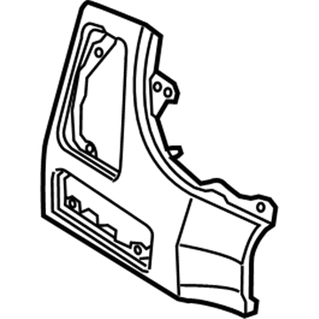 Hyundai 84760-3N000-HZ Panel Assembly-Crash Pad Main Side,LH