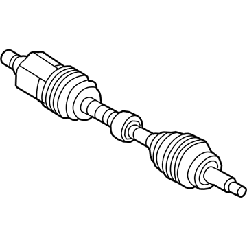 Hyundai 49500-4Z630 Shaft Assembly-Drive,LH