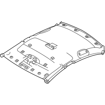 Hyundai 85301-1R650-8M Headlining Assembly