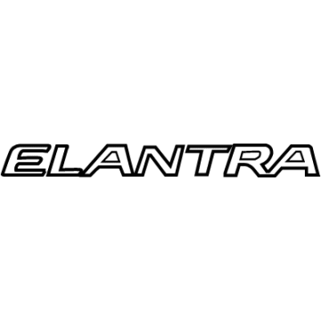 Hyundai Elantra N Emblem - 86310-AA100