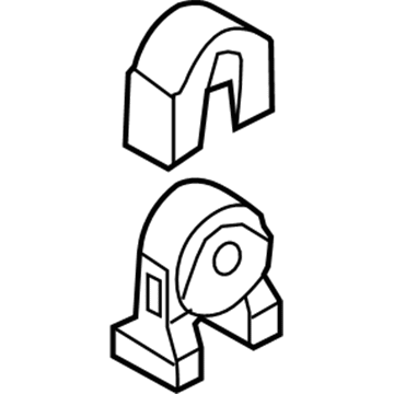 Hyundai 21930-3K000 Bracket Assembly-Roll Stopper,Rear