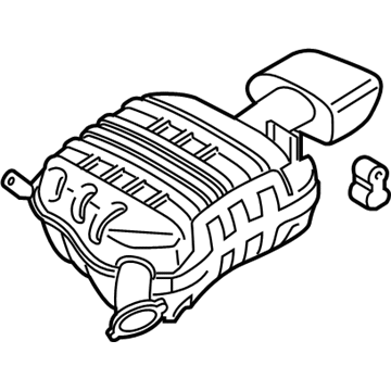 Hyundai Santa Fe Muffler - 28710-S2300