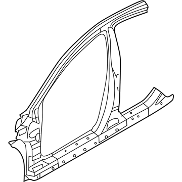 Hyundai 71130-3Q000 Reinforcement Assembly-Side Outer LH