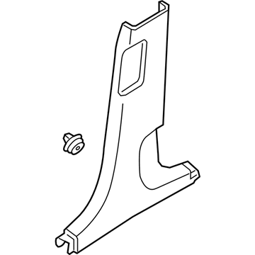 Hyundai 85835-D3000-TRY Trim Assembly-Center Pillar Lower LH