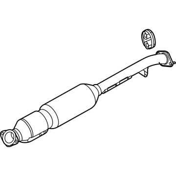 Hyundai 28600-L0800 Center Muffler Complete