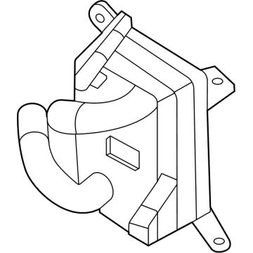 Hyundai Sonata Hybrid Automatic Transmission Oil Cooler - 25620-L5001