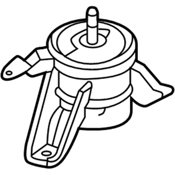 Hyundai 21810-D4120 Engine Mounting Bracket Assembly