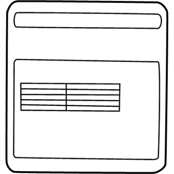 Hyundai 32450-37BG0 Label-Emission Control