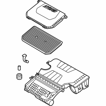 2022 Hyundai Elantra Air Filter Box - 28110-BY100