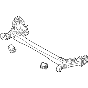 Hyundai 55100-H9600 Torsion Axle Complete