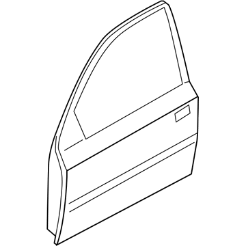 Hyundai 76004-1E210 Panel Assembly-Front Door,RH