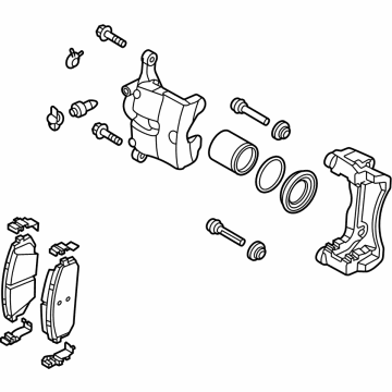 Hyundai 58130-L0000 Brake Assembly-FR,RH