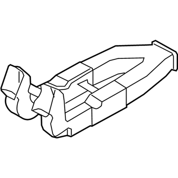 Hyundai 97020-3Q000 Duct Assembly-Rear Ventilator.No2