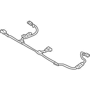 Hyundai 89551-P0160 Wire Assembly-RR Seat CUSH,LH