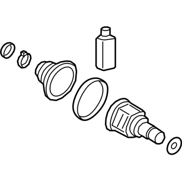 Hyundai Elantra GT CV Joint Boot - 49535-F2200