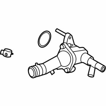 Hyundai Sonata Hybrid Thermostat Housing - 25630-2J600