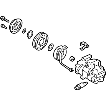 2020 Hyundai Santa Fe A/C Compressor - 97701-S2700