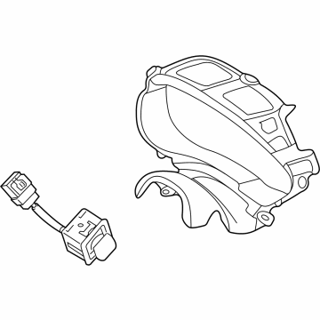 Hyundai 84852-T1100-NNB SHROUD-STEERING COLUMN LWR