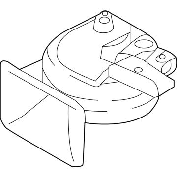 Hyundai 96611-GI000 HORN ASSY-LOW PITCH