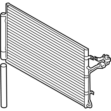 Hyundai Genesis G80 A/C Condenser - 97606-T1010