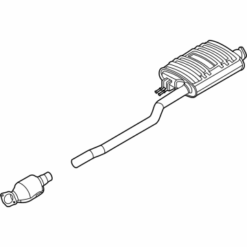 2023 Hyundai Santa Cruz Muffler - 28600-K5380