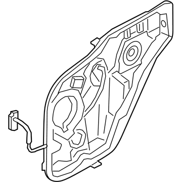 Hyundai 83481-S2000 Rear Right-Hand Door Module Panel Assembly