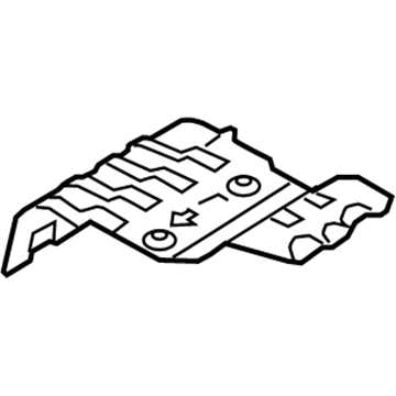 Hyundai 28796-J5000 Protector-Heat Rear,RH