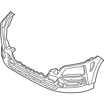 Hyundai 86510-J9000 Cover-Front Bumper,Lower