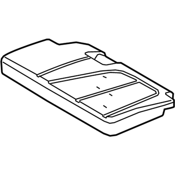 Hyundai 89A15-S8500 Pad Assembly-3RD Cushion,LH