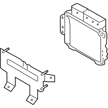 Hyundai 39128-2BJF6 Computer & Bracket Assembly