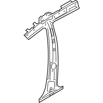 Hyundai 71402-4Z300 Pillar Assembly-Center Inner,RH