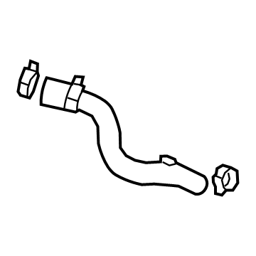 2019 Hyundai Veloster N Coolant Reservoir Hose - 25450-S0500