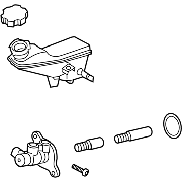 2023 Hyundai Kona N Brake Master Cylinder Reservoir - 58510-K9000