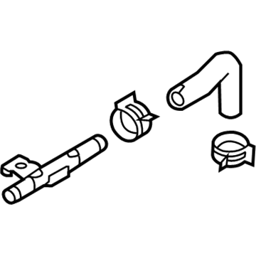 Hyundai 25443-G2600 Pipe Assembly-Water